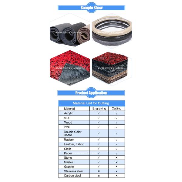 High Accuracy CO2 Laser Engraving Machine / Acrylic Laser Cutter Machine