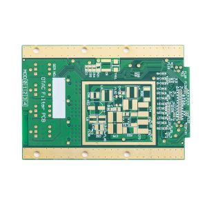 2U Multilayer Printed Circuit Board Immersion Gold PCB Assembly