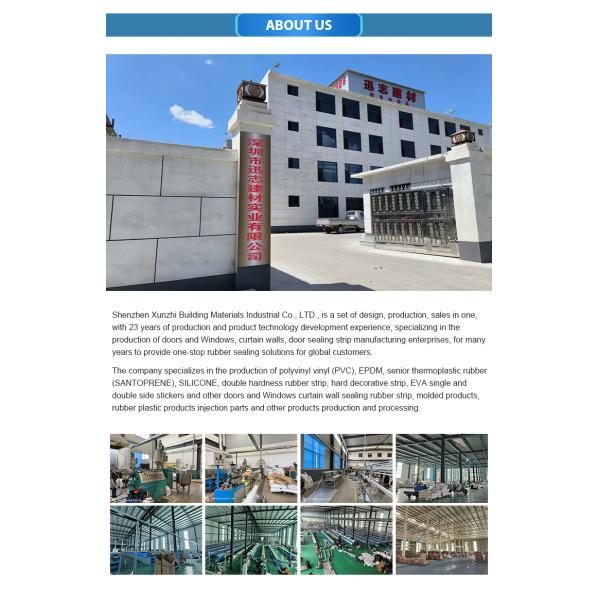 Multi Functional EPDM Expansion Joint Strips For Building Earthquake Resistance