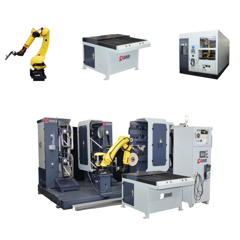 New Automatic Deburring Machine for Aluminum Castings Metal Polishing Iron Castings with Core Motor Engine & Bearing for Various Industries
