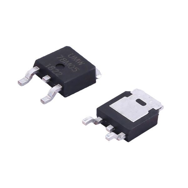 78M05 Three-terminal Positive Regulator with Fixed Output Voltage, Thermal Overload Protection, and 1A Output Current in TO-252 Package