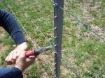 Private Parking Chain Link Fence Marking