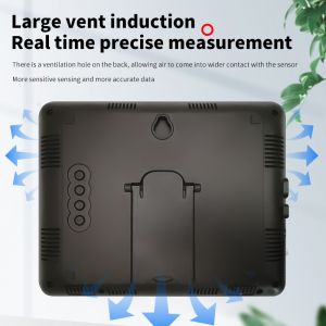 Professional Digital Thermometer LX935T with Dual External Probes Large LED