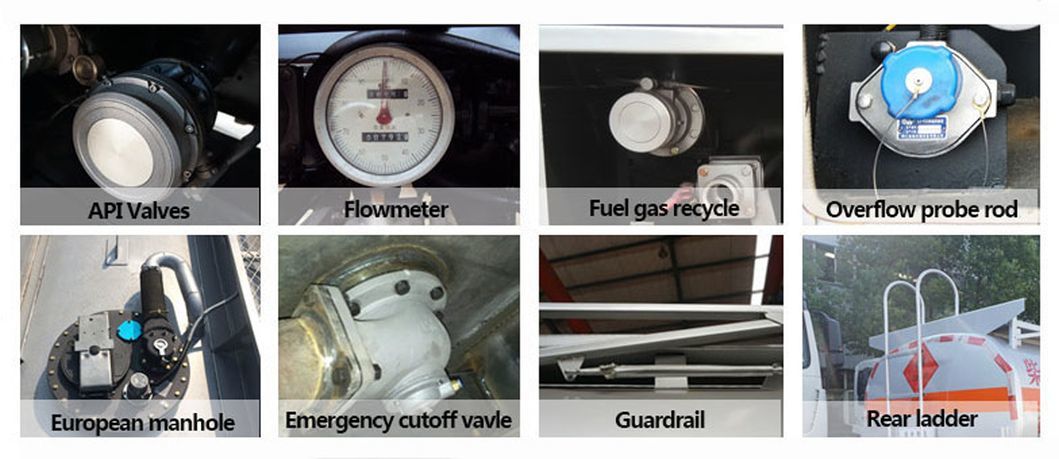 China Sinotruk HOWO 12 Wheel 20000L Aluminum Alloy Fuel Tanker Transport Truck