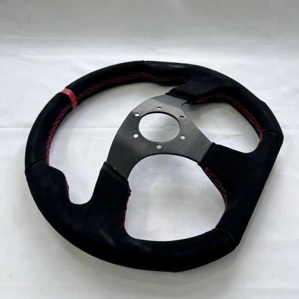 DELUXON 350mm Racing Steering Wheel grip texture