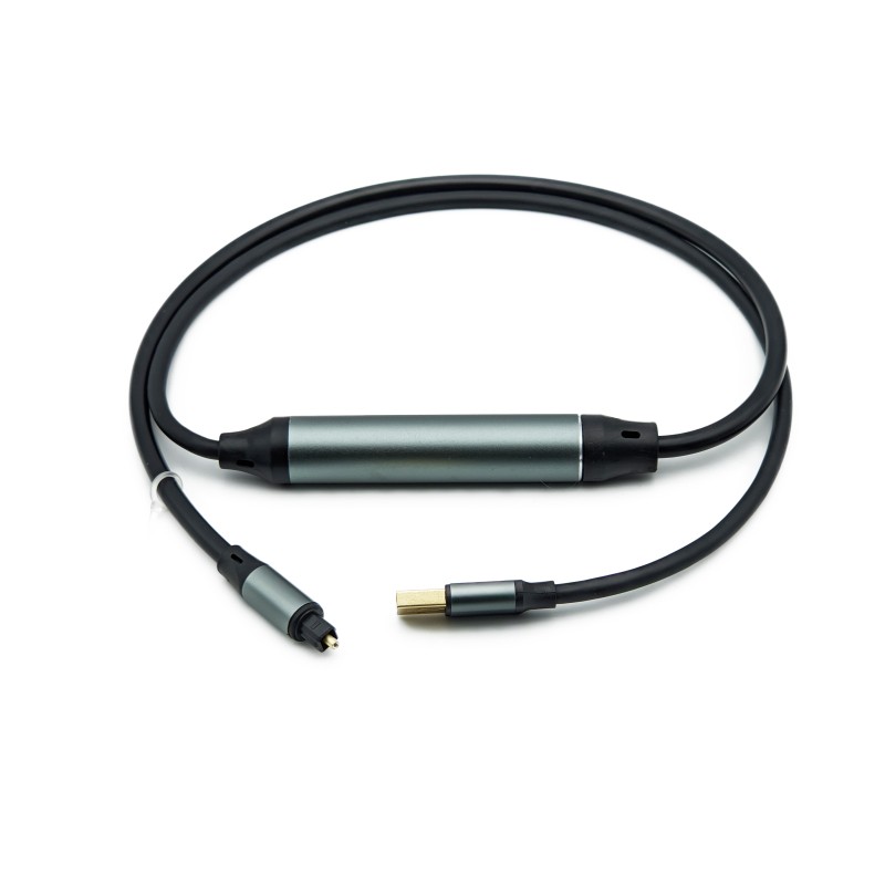 TOSLINK Optical to 3.5mm AUX Audio Cable Unidirectional Digital to Analog Converter Support 24-bit/192KHz for Music, Gaming, TV