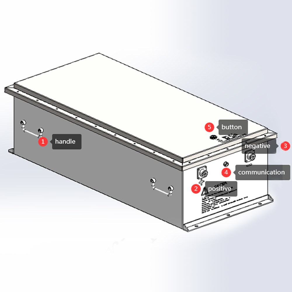 BMS Stackable Battery System 10kWh 200AH 48v Lifepo4 Powerwall