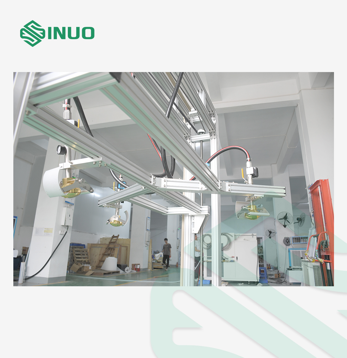 IPX4 Hot Rain Test System with Adjustable Temperature 3°C to 45°C