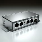 48V to 12V POE Splitter with Full-Duplex 1Gbps Ethernet