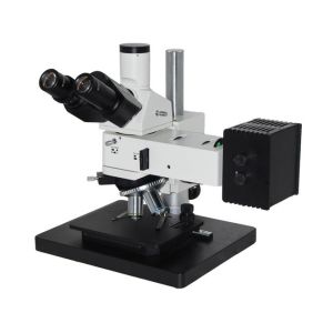 Quality Differential Interference Contrast Metallographic Industrial Inspection Microscope Halogen Light for sale