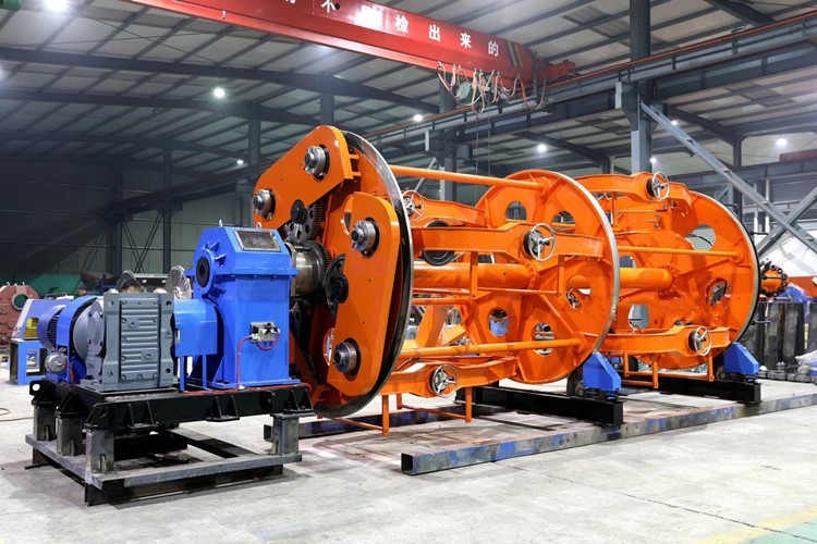 Planetary 90rpm 800/3+3 Cable Making Machine Plc