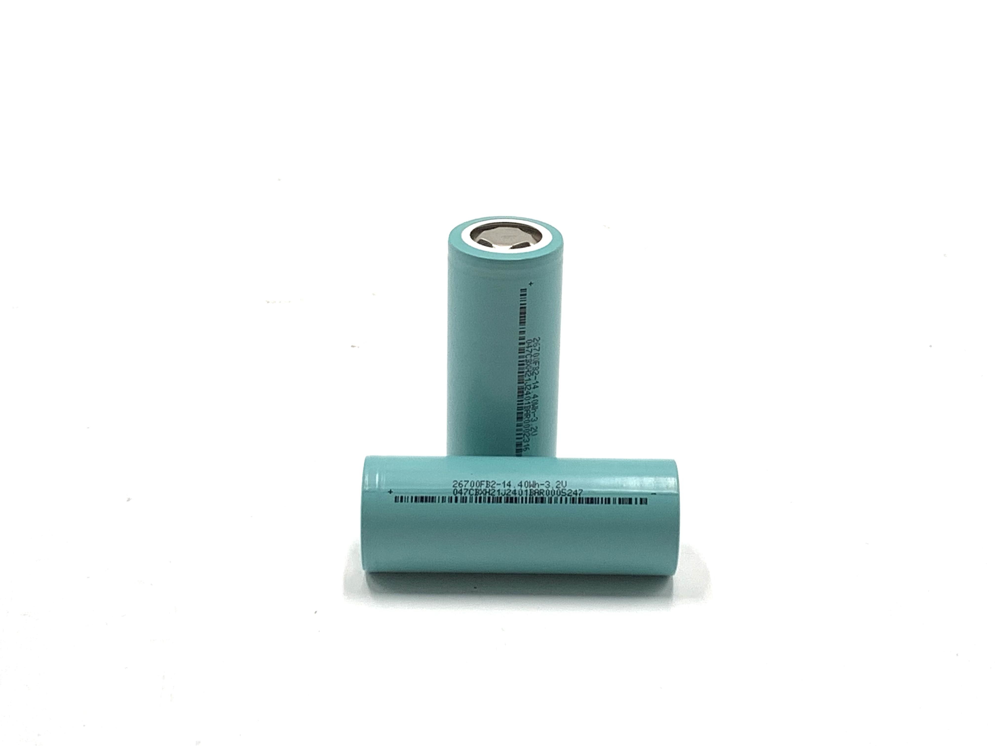 Deep Cycle LiFePO4 3.2V Cell 4500mAh 26700 Battery Cell For Solar Storage