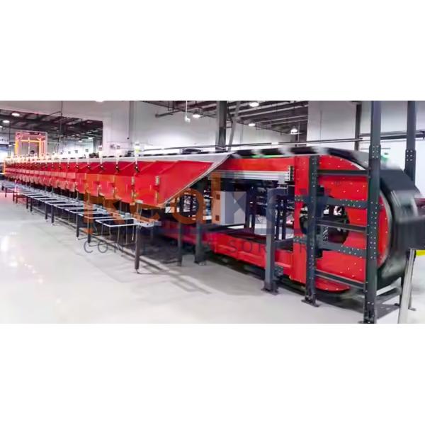 High Speed Cross Belt Sorting Line Conveyor Sorting System For Distribution Warehouse