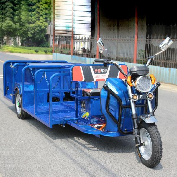 Max Speed 45km/H Garbage Sanitation Electric Tricycle Pure Electric Cleaning Truck