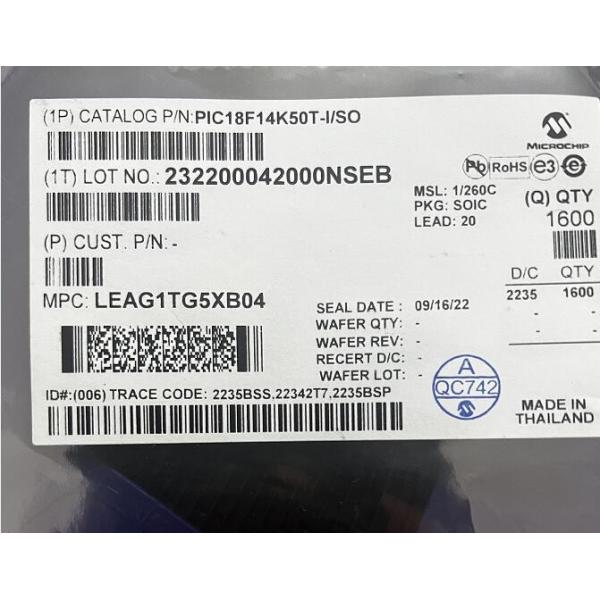 PIC18F14K50T-I/SO PIC18F14K50-I/SO Microchip Technology New,High Quality can ship within 24 hours