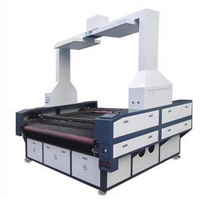 China 130W 150W 180W Fabric Laser Cutter Sublimation Laser Cutting Machine on sale