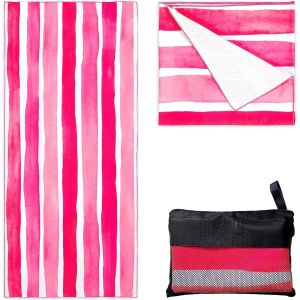 China Wholesale Summer Soft Quick Dry Sand Free Microfiber Beach Towel on sale
