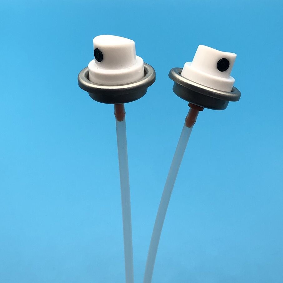 Versatile Atomizing Spray Valve Mechanism for Multiple Liquid Products Universal Fit