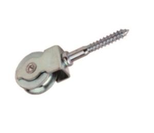 Quality Steel Bolt Screw Diecast Wire Pulling Pulley 1/4'' for sale