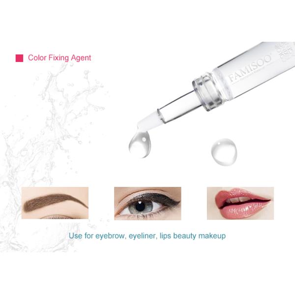 Permanent Makeup Color Fixing Agent Gel For Eyebrow / Lips Long Lasting