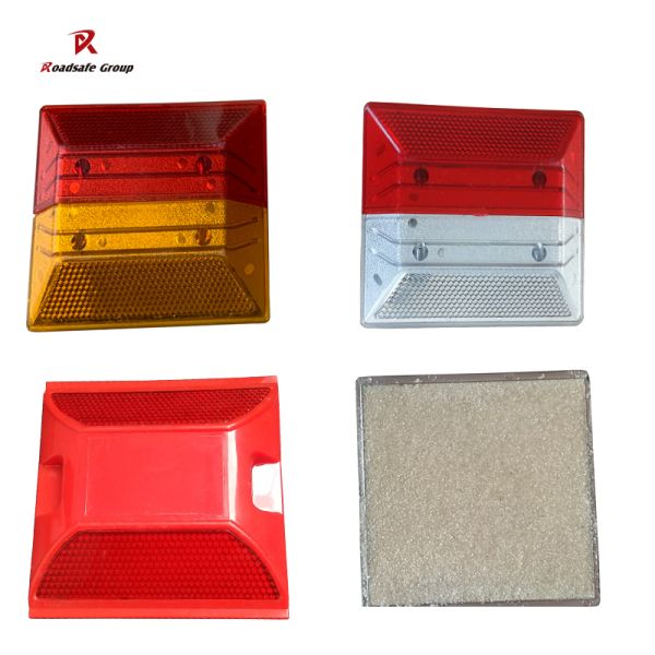 Plastic Road Stud Sand Filling Road Reflector Raised Pavement Marker