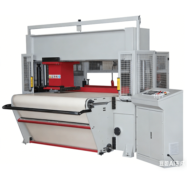 Automatic foam gasket cutter machine front view