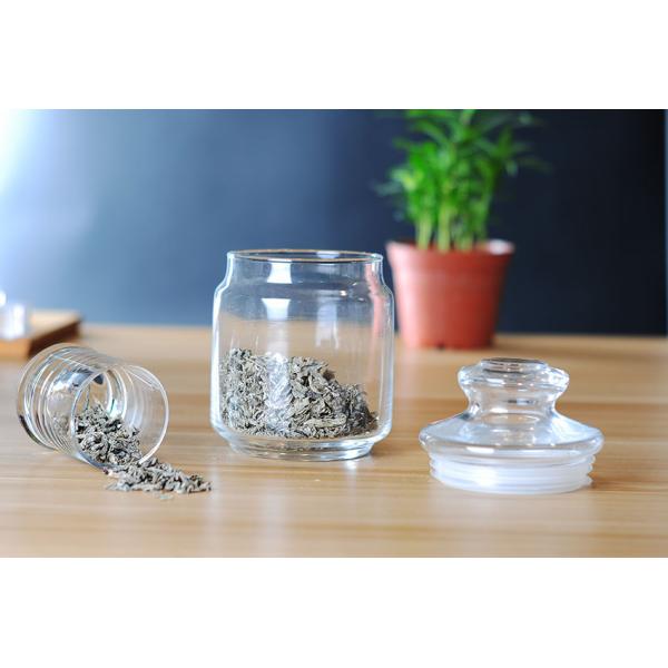 10oz Machine Blowing Glass Storage Jars For Dry Goods / Candy Storage