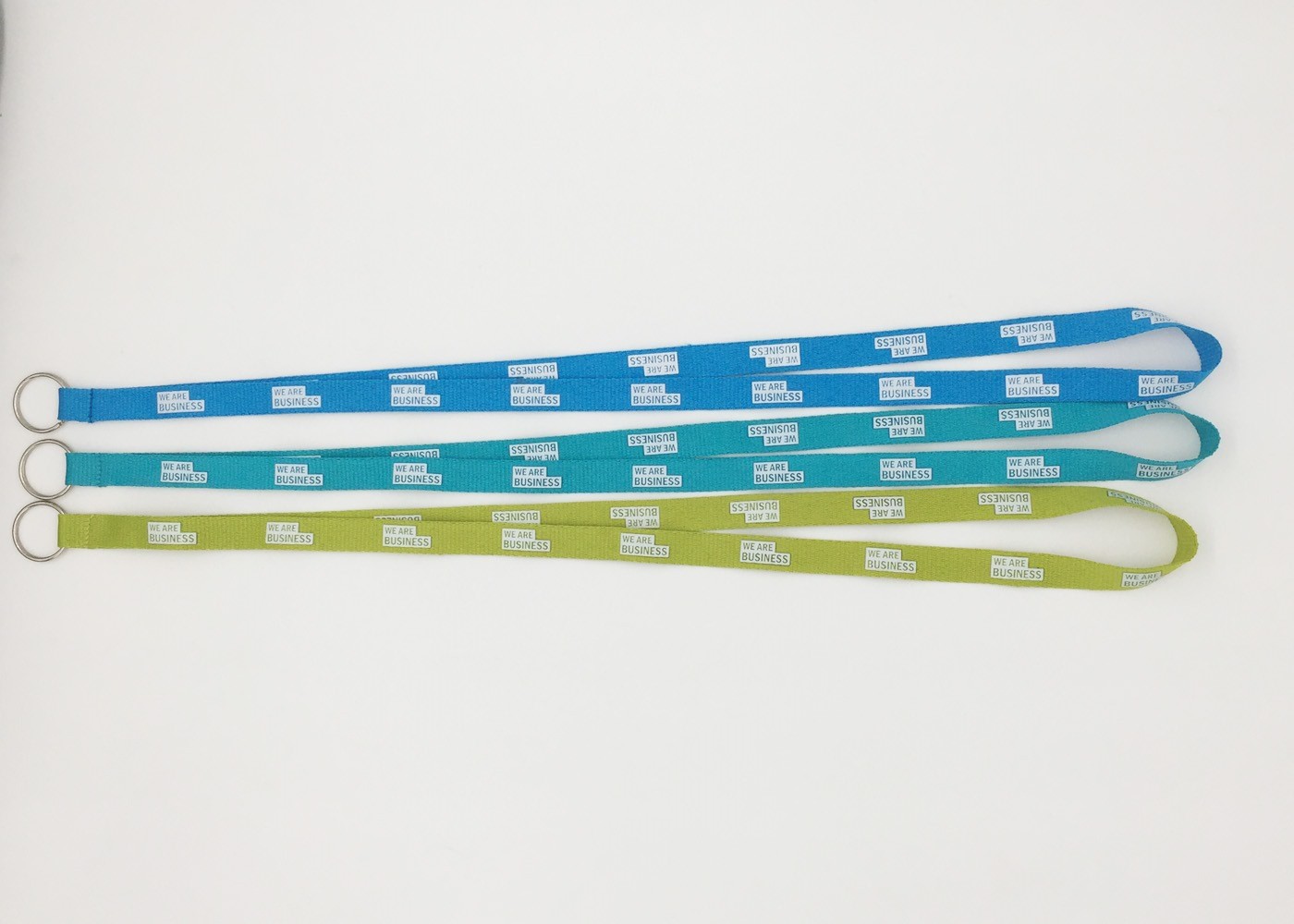 Safety Neck Lanyards / School Id Lanyards With Swivel Bulldog Clips