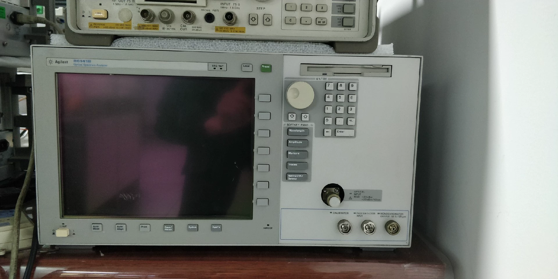 Quality High Resolution Optical Spectrum Analyzer Agilent 86141B 600nm – 1700nm for sale