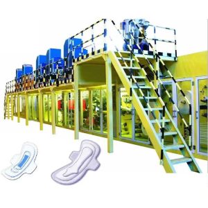 Automatic Sanitary pad Making Machine Sanitary Napkin Ladies Pad Machine