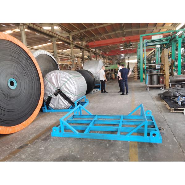 Close-V Chevron Shape Herring-Bone Pattern Rubber Conveyor Belt