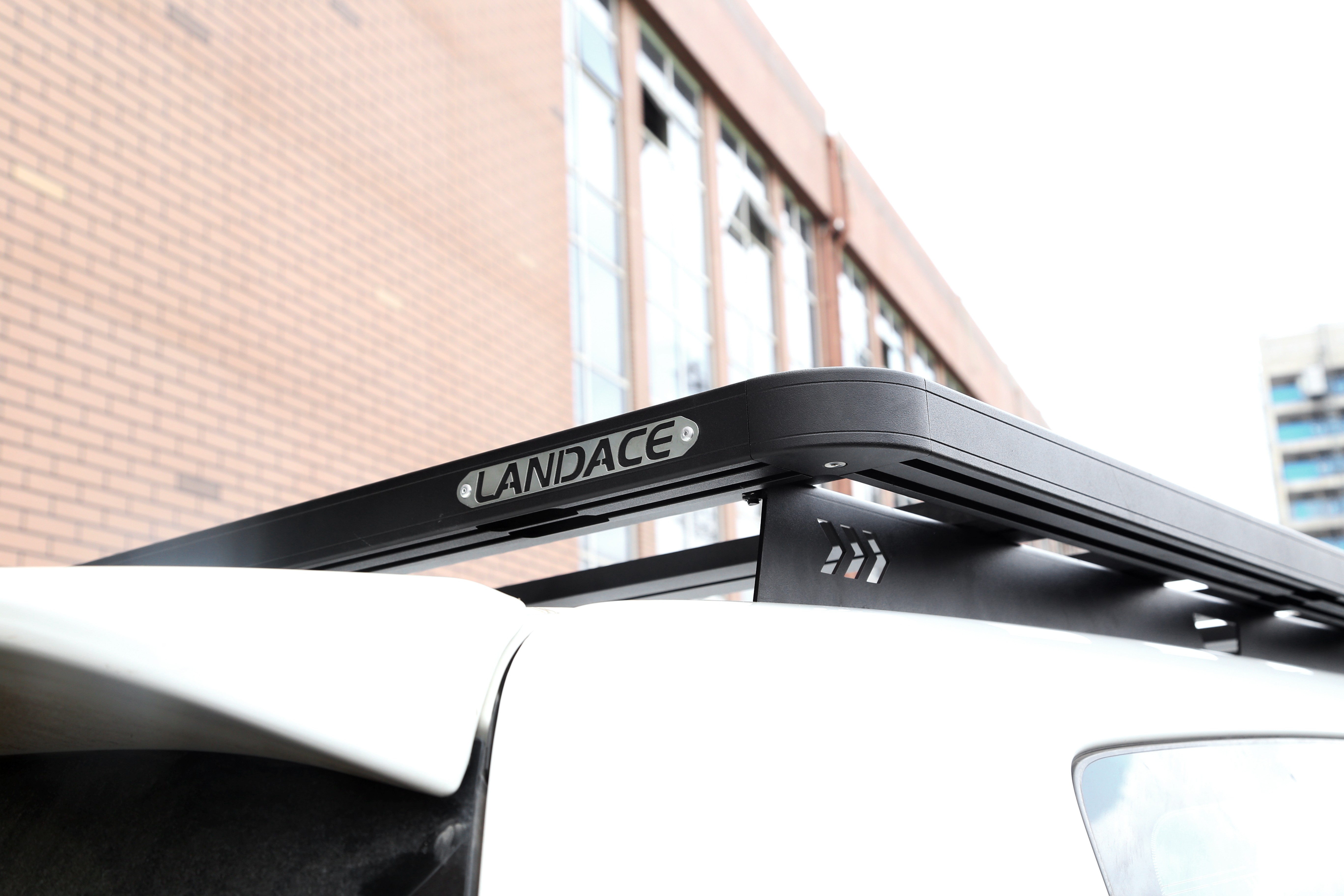 BLACK Powder Coated Off Road Car Roof Racks for Toyota Prado LC 150 Aluminum