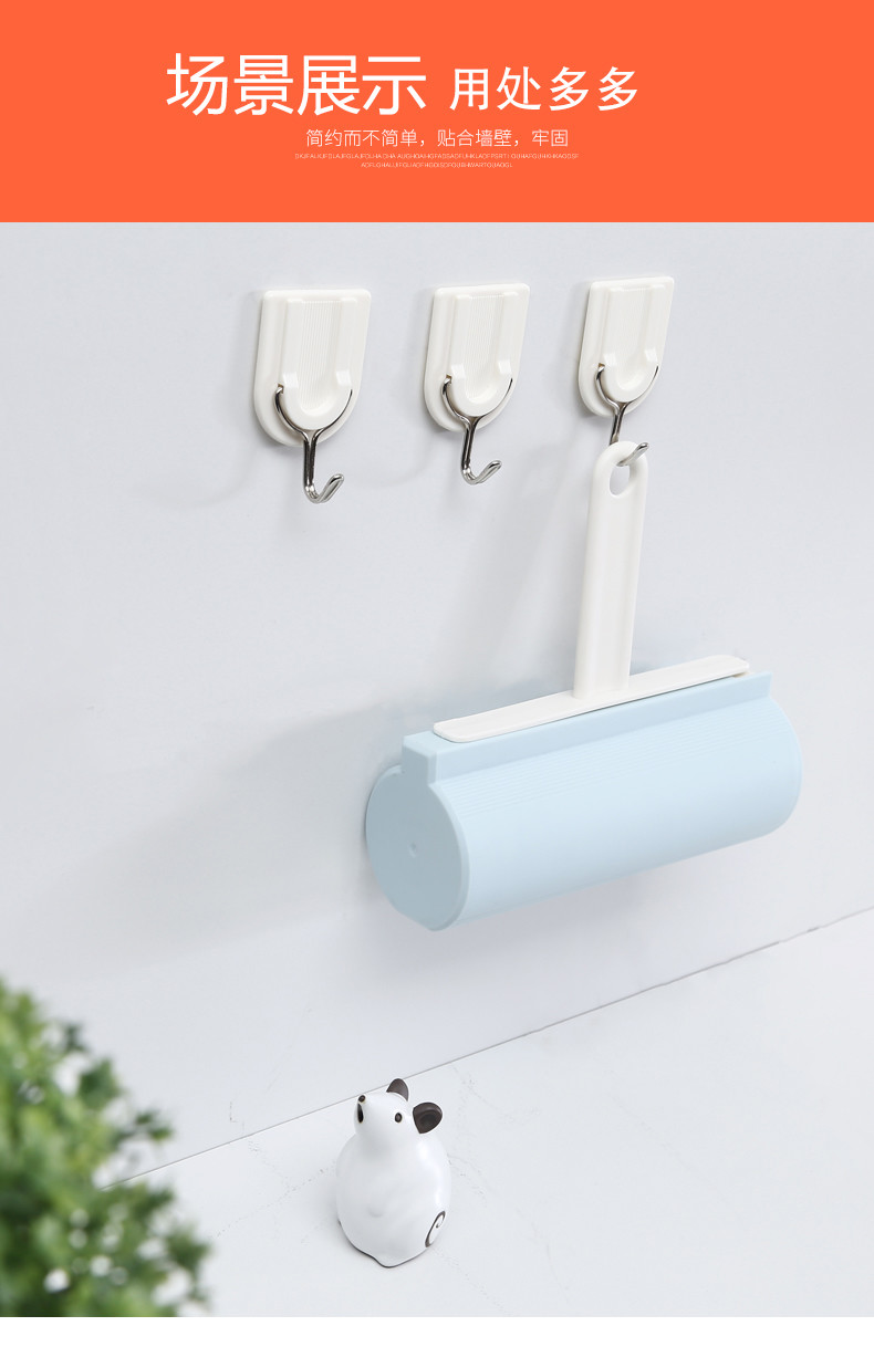 Sticker Bathroom Towel Removable Plastic Wall Hooks Adhesive