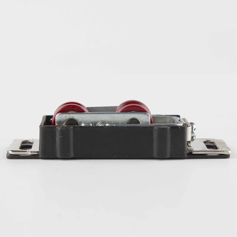 Double Pulley Sliding Gate Door Roller 23mm Adjustable for Aluminum Profile 84mm Length
