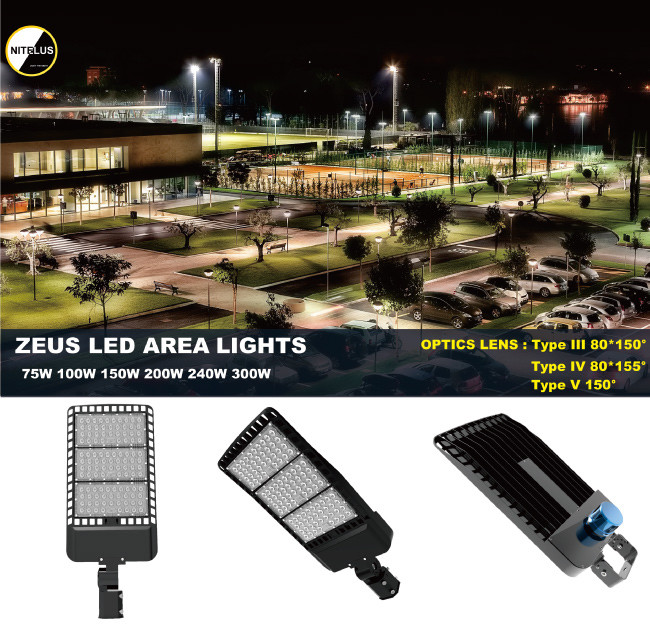 Outdoor LED Area Light 2700 - 6500K CCT
