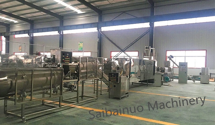 SAIBAINUOCat Food Making Machine With Capacity 1 Ton Per Hour