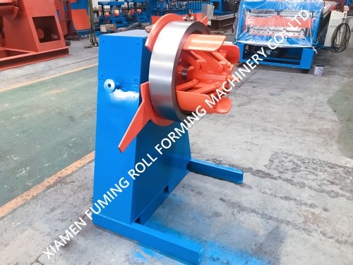 Coil Steel Uncoiler Simple Industrial Decoiler Link Connected Expanding System