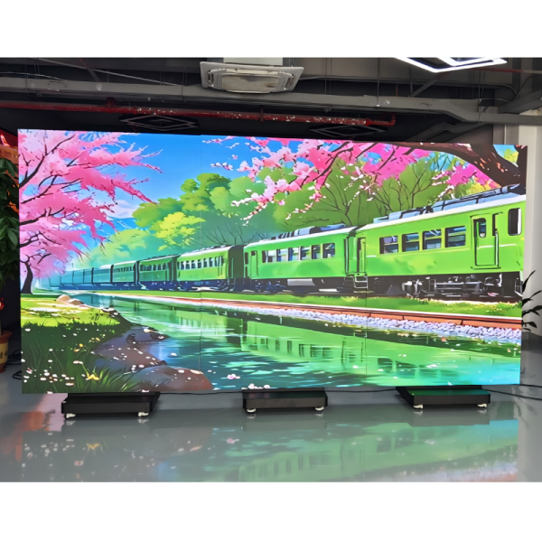 Full Color Indoor led display Tri Fold Foldable LED Poster Screen Display