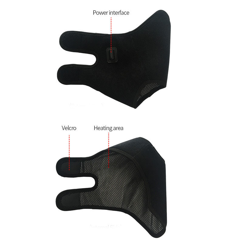 Graphene Film Support Brace Heated Ankle Wrap Foot Heat Therapy