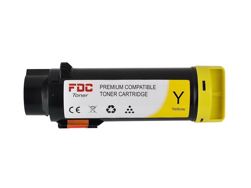 High Yield Dell S2825cdn S2825cdn Generic Toner Cartridges Refill Black / Cyan