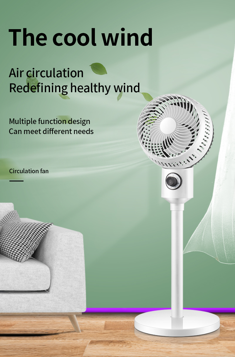 2.9KG Machine Gross Weight Air Circulation Fan with FASHIONAL Remote Control Function
