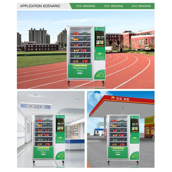 Elevator Cheap Large Capacity Cool Refrigerated Combo Beverage Milk Tea Snacks Smoothie Vending Machine