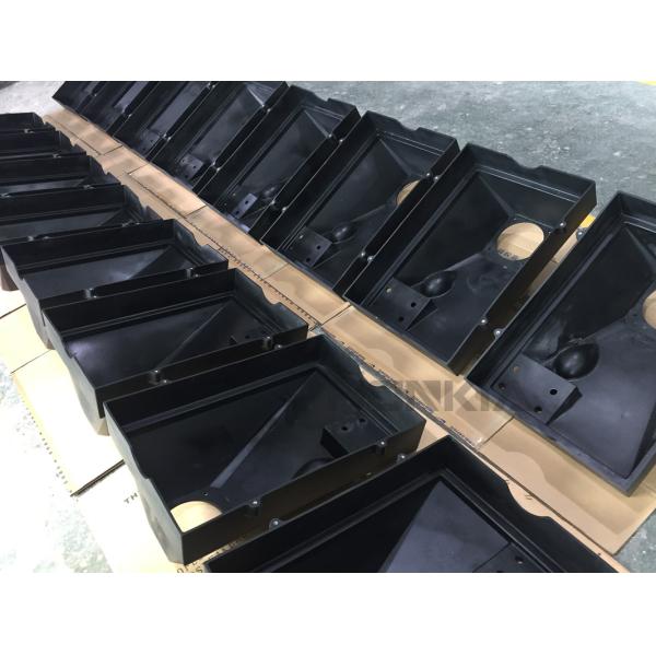 Big Reaction Injection Molded Parts Polyurethane PU Material Deburring Surface Finish