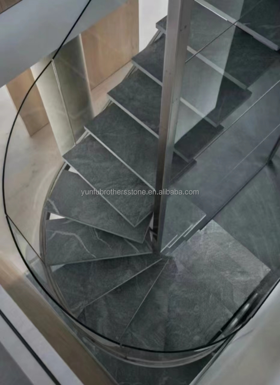 Upgrade Your Hotel Interior with Modern Design Stair Treads Artificial Stone Material