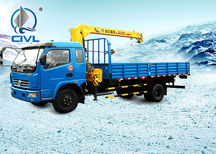Truck-mounted crane with telescopic boom 3 Ton Knuckle Boom Truck with Sinotruk HOWO Chassis
