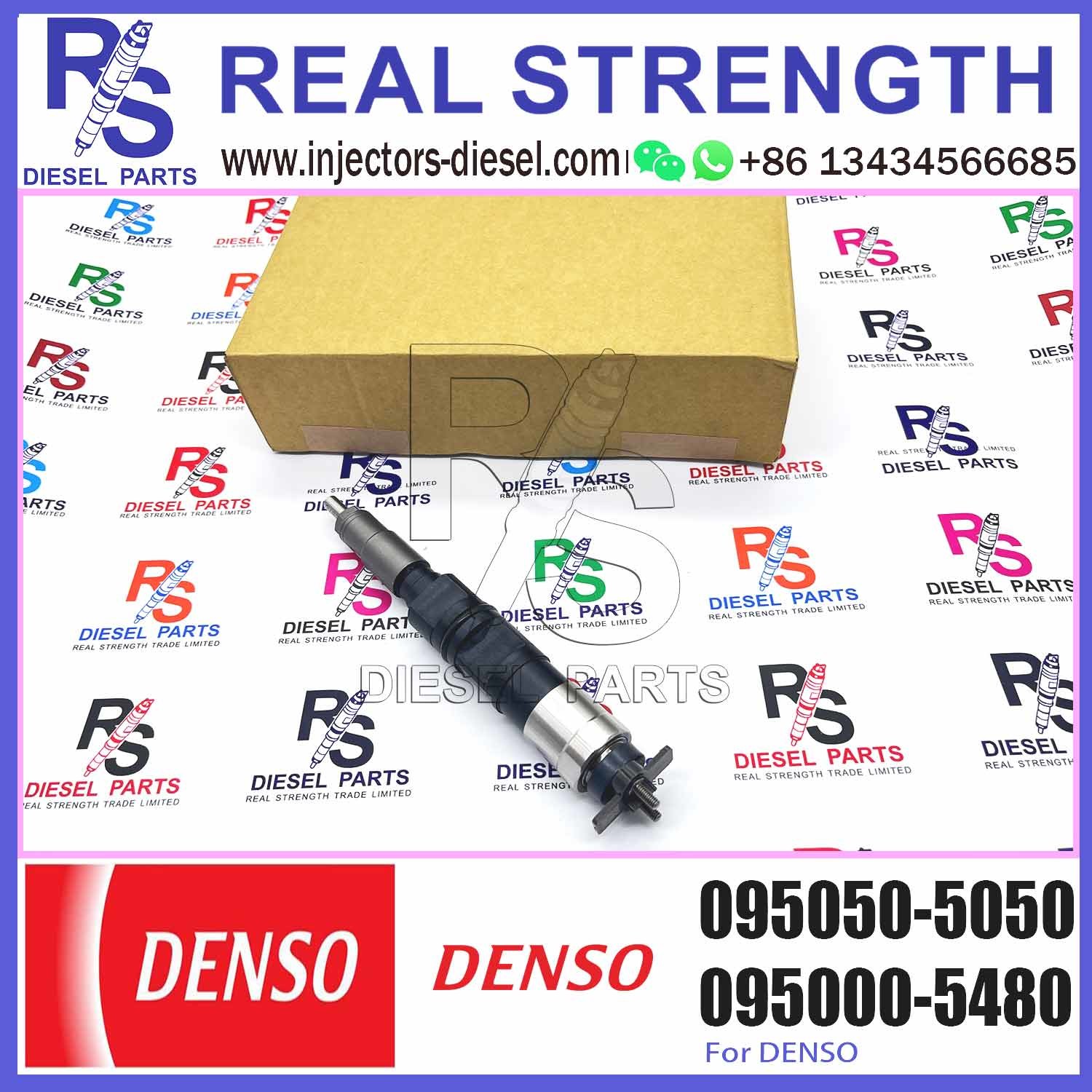 Huida Diesel Engine fuel injector 095050-5050 RE507860 095000-5480 RE520240 Original