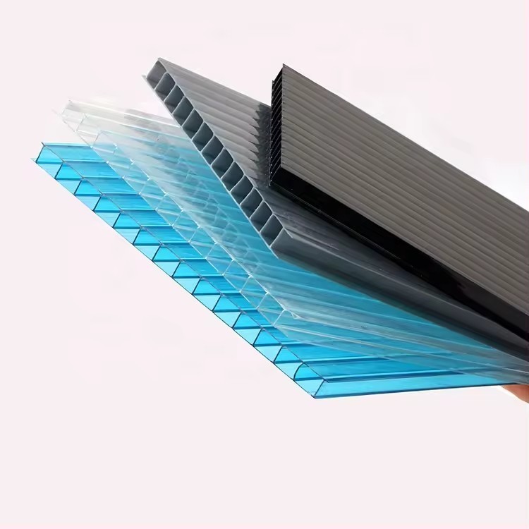 Quality Super Quality 16mm Sun Sheet Triple Wall Polycarbonate Sheet for sale