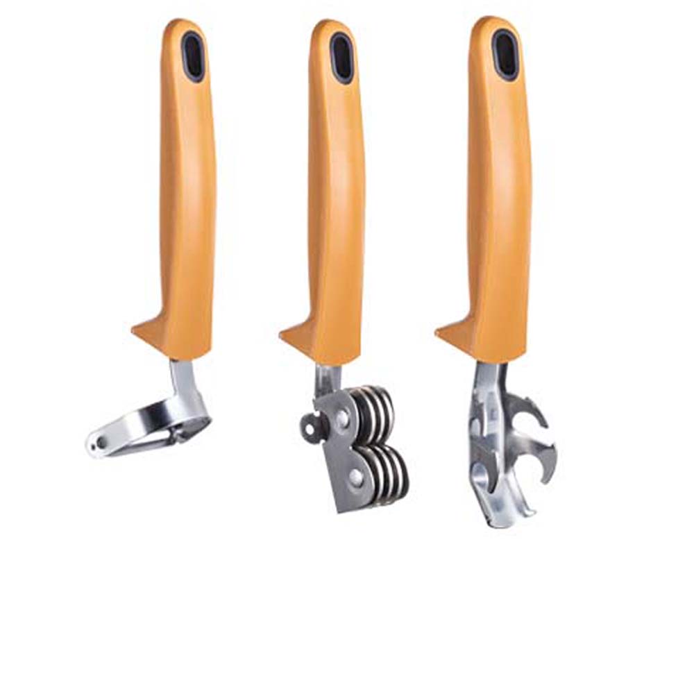 Home Kitchen TPR Handle Stainless Steel Utensil Set with Holder and Other Cooking Tools