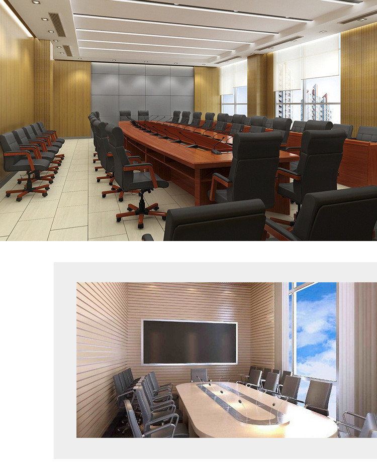 Conference Room Environmental Protection WPC Felt Sound Absorbing Board