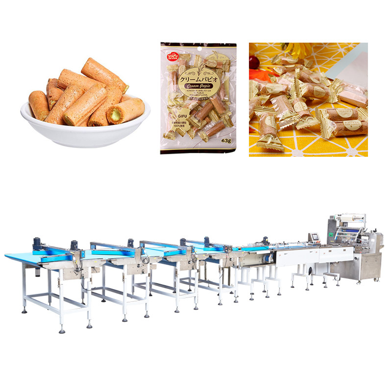 SN-250T Full Automatic Cookies Packaging Machine 220v 2.5kw Sorting Machine